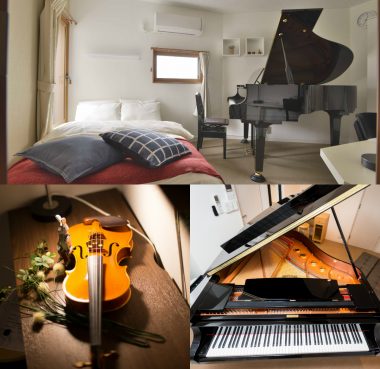 -音泊-音楽とともに旅する人へ、宿泊型防音スタジオ: